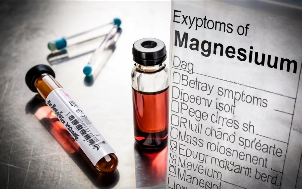 Nadmiar magnezu w organizmie: Objawy